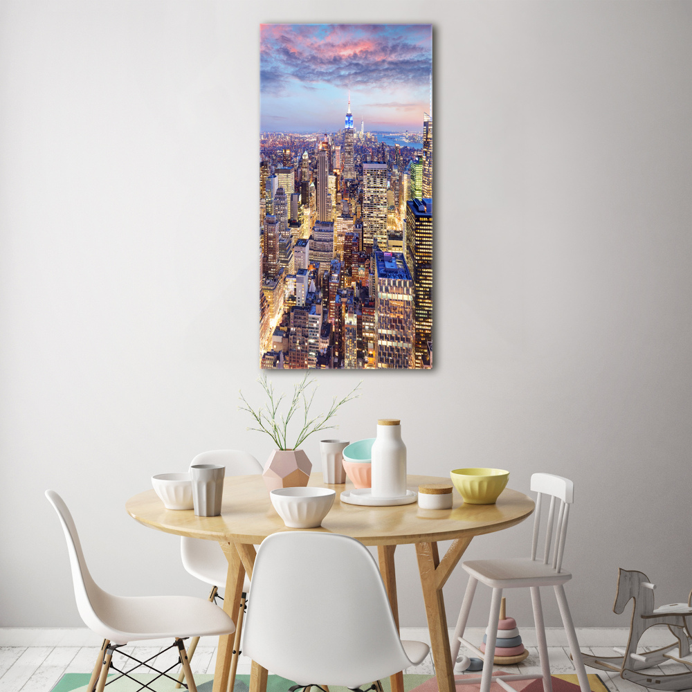 Printed glass wall art New York