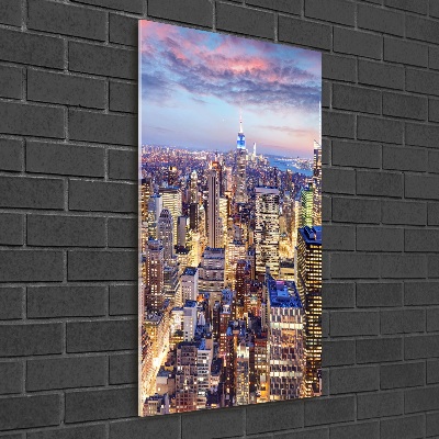 Printed glass wall art New York