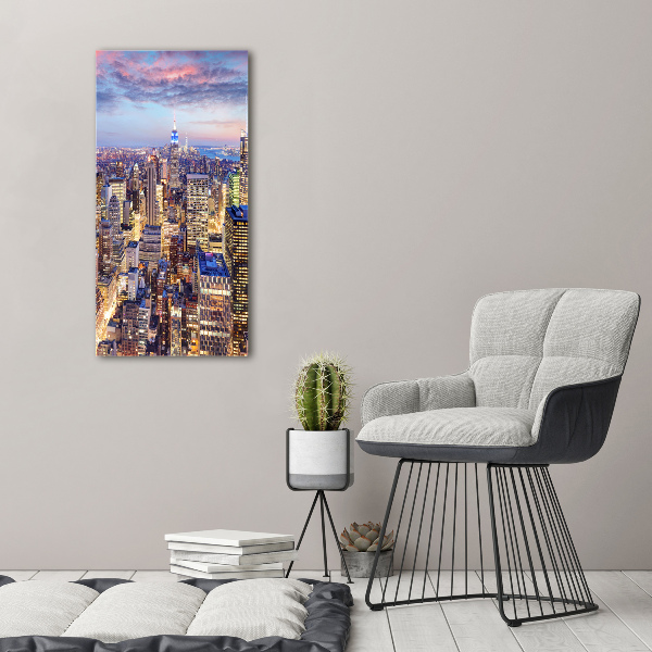 Printed glass wall art New York