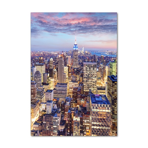 Printed glass wall art New York