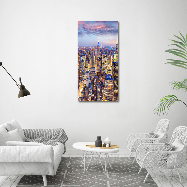 Printed glass wall art New York