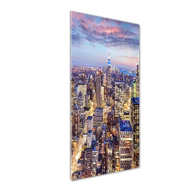 Printed glass wall art New York