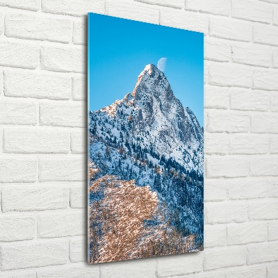 Print on a a glass Giewont Tatry