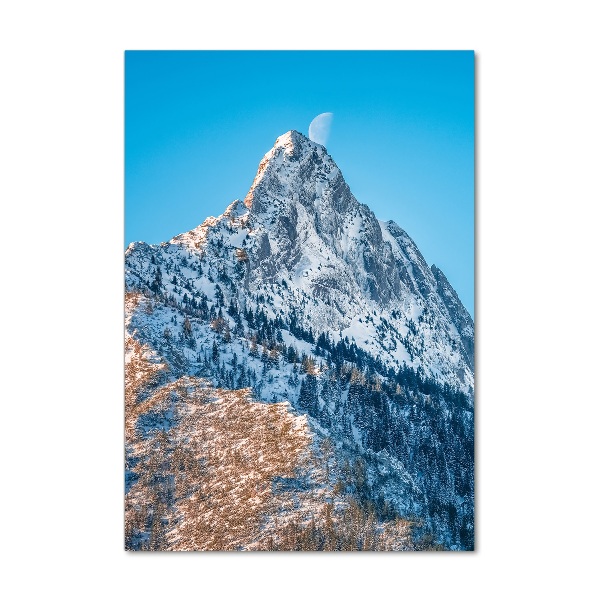 Print on a a glass Giewont Tatry