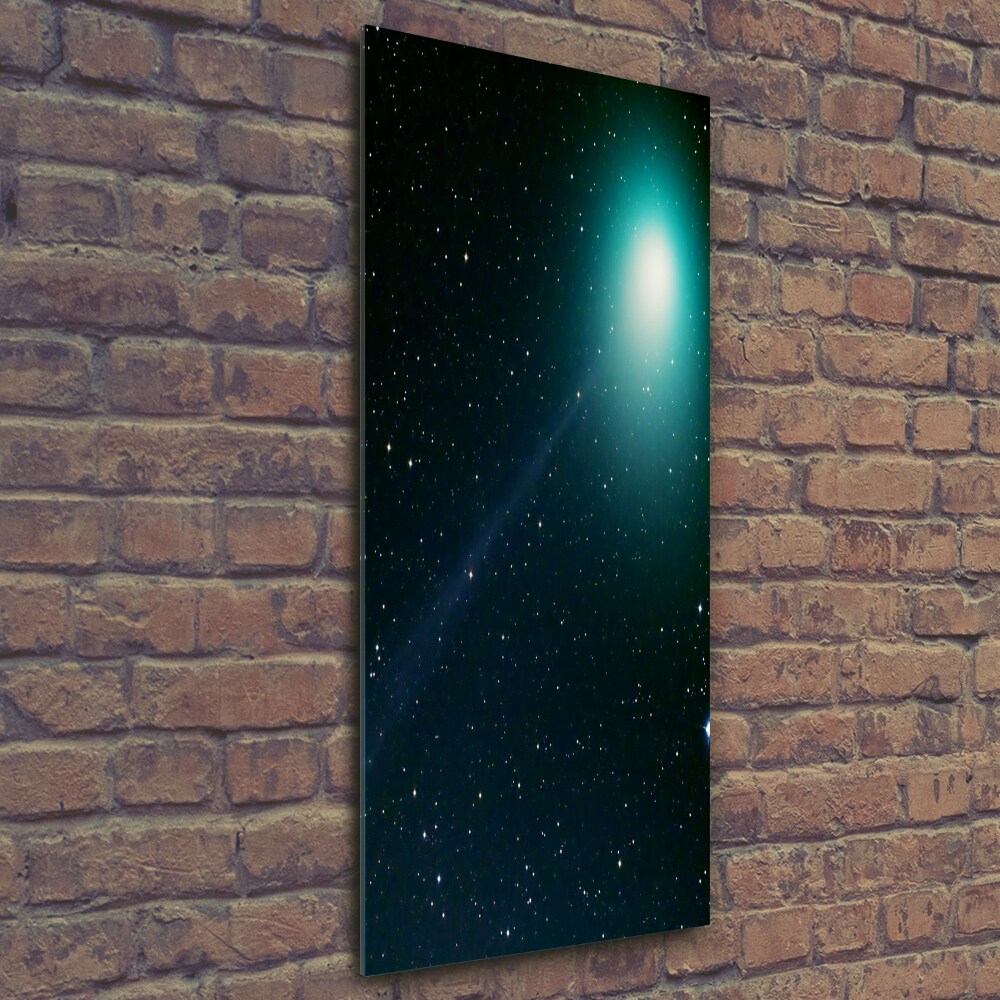 Glass picture wall art Galaxy