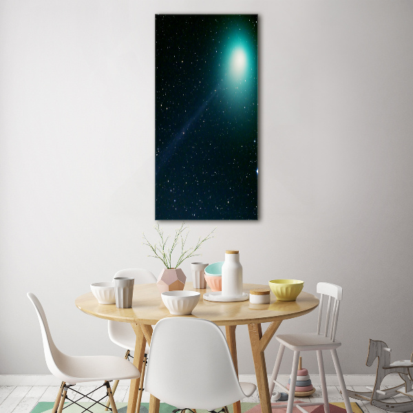 Glass picture wall art Galaxy