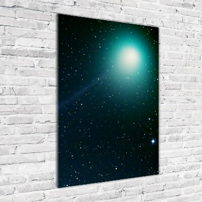 Glass picture wall art Galaxy