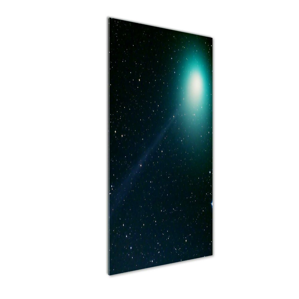 Glass picture wall art Galaxy