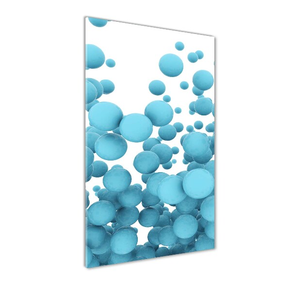 Glass wall art Abstraction balls