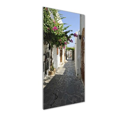 Photo printed on glass Charming path