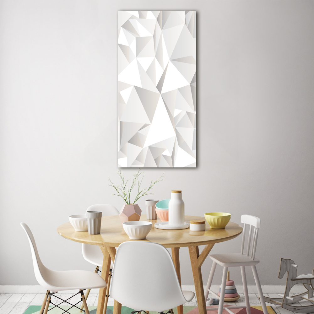 Wall art on glass Abstract background