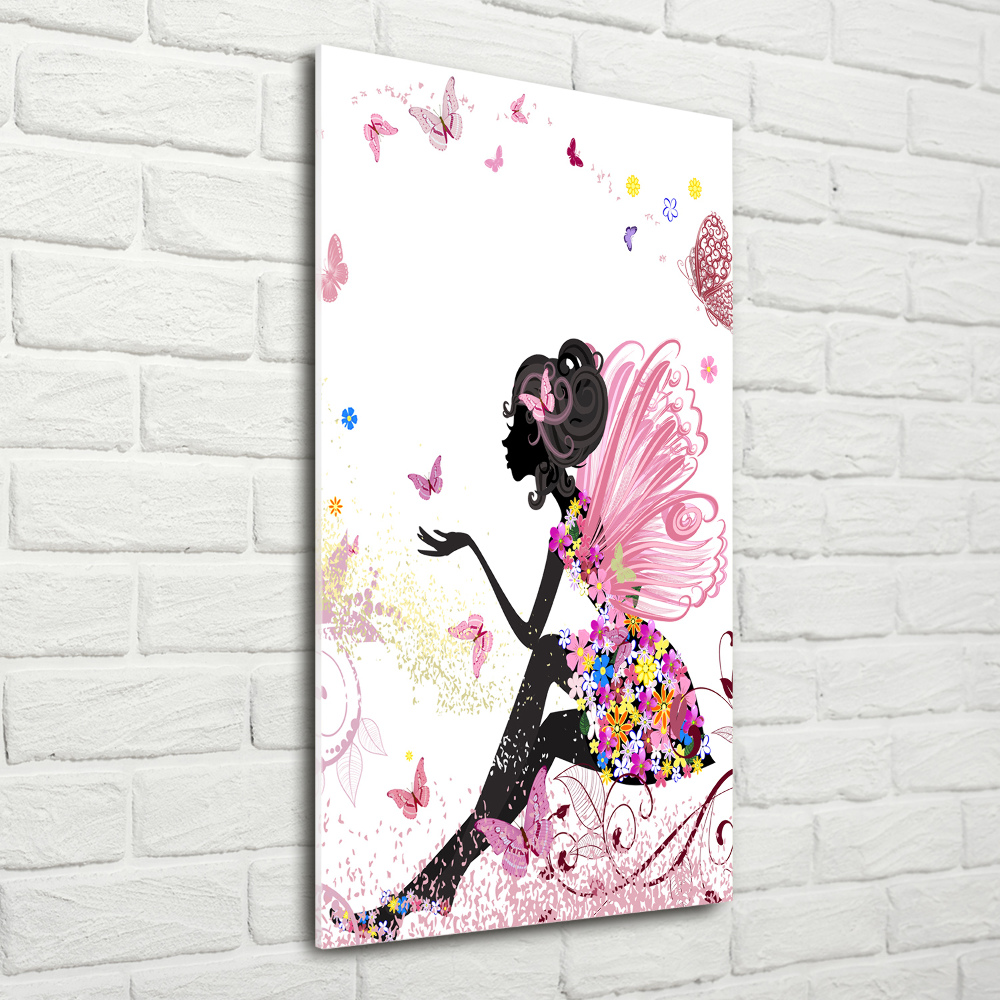 Wall art on glass Fairy Godmother