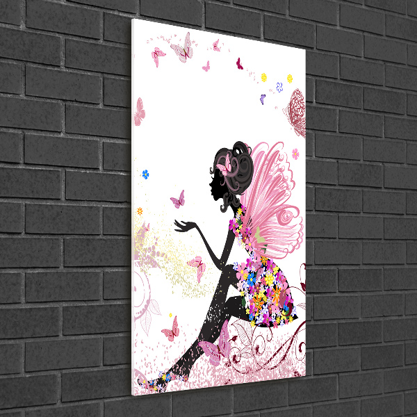 Wall art on glass Fairy Godmother