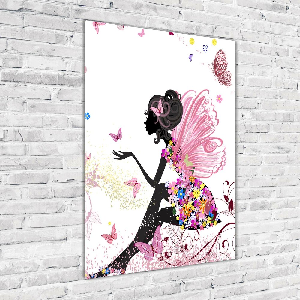 Wall art on glass Fairy Godmother