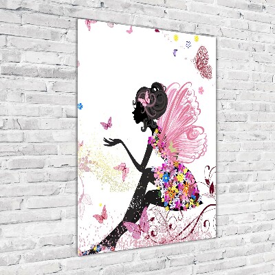 Wall art on glass Fairy Godmother