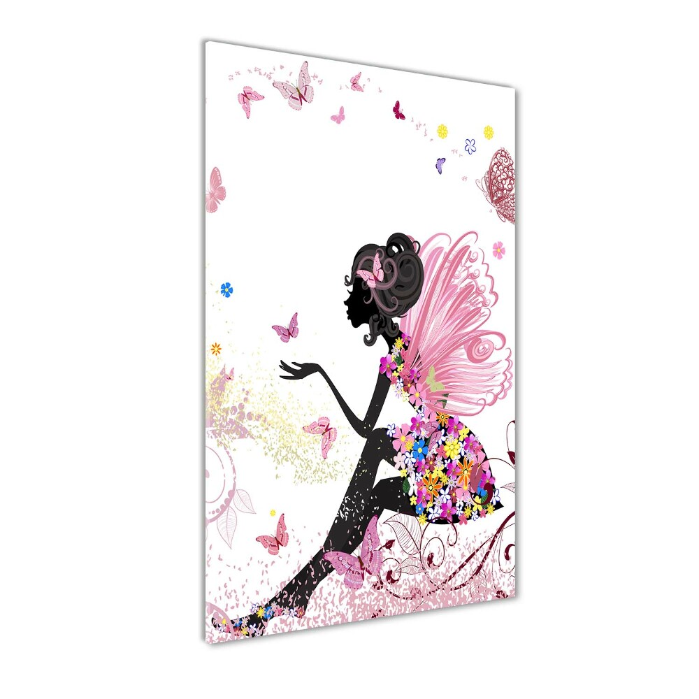 Wall art on glass Fairy Godmother