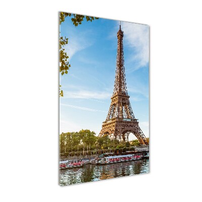 Glass wall art Eiffel Paris tower