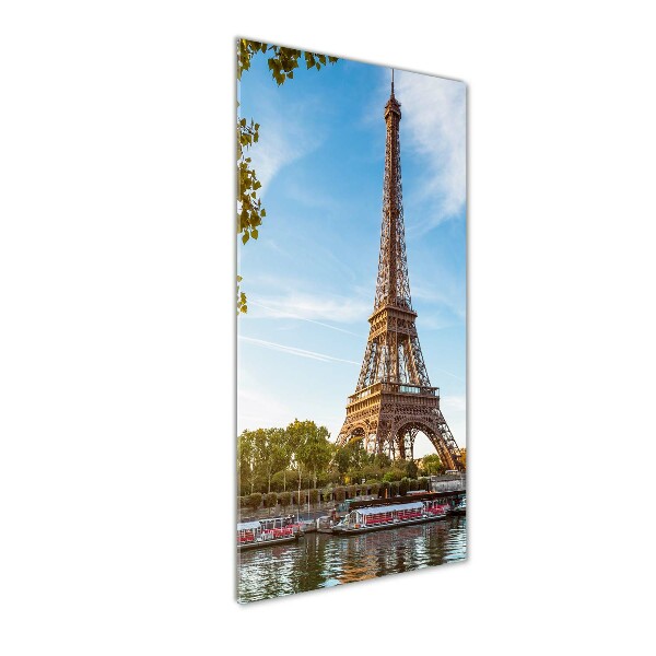 Glass wall art Eiffel Paris tower