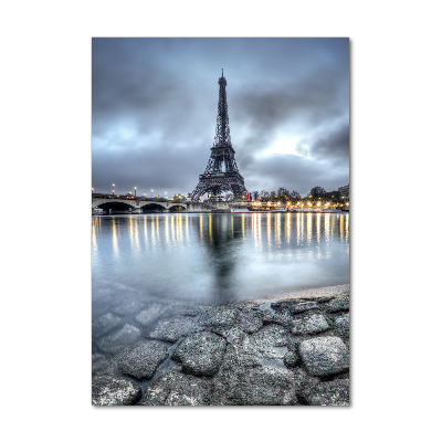 Wall art on glass Eiffel Paris tower