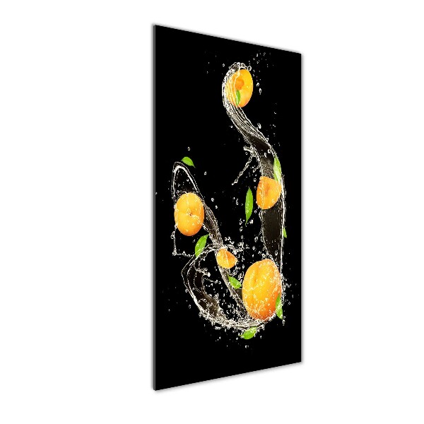 Print on a a glass Oranges