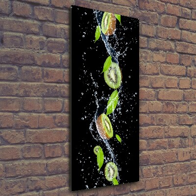 Glass wall art Kiwi