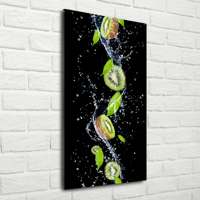 Glass wall art Kiwi