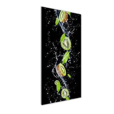 Glass wall art Kiwi