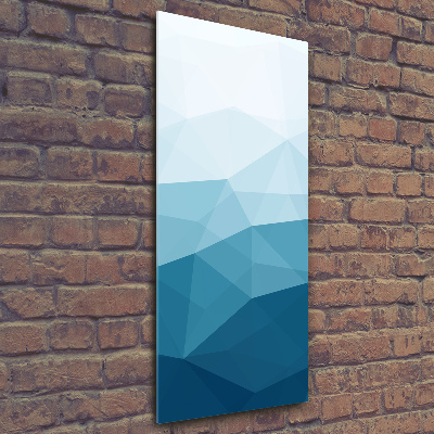 Wall art on glass Abstraction Background