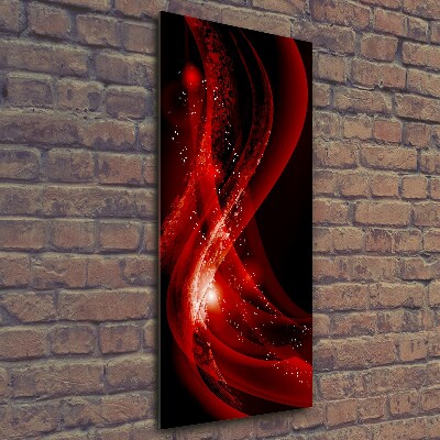 Wall art on glass Abstract background