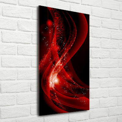 Wall art on glass Abstract background