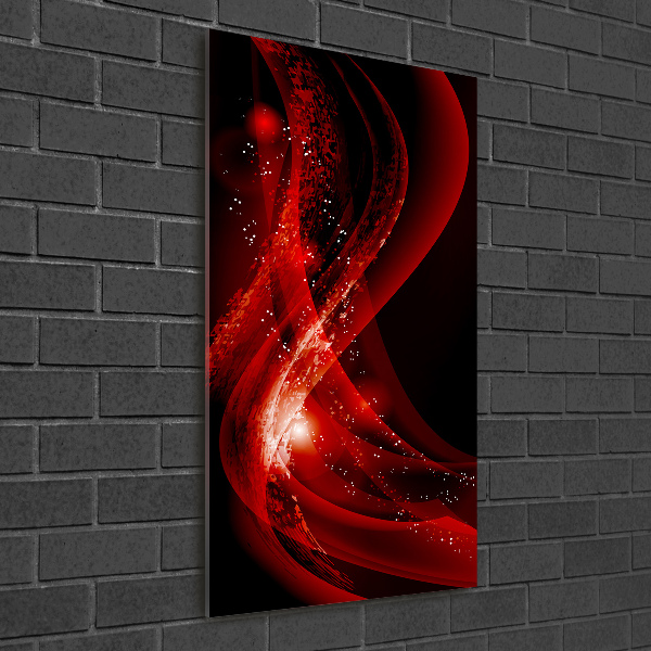 Wall art on glass Abstract background