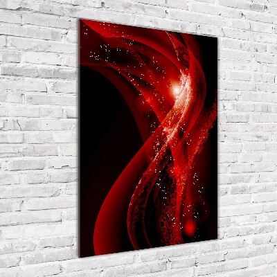 Wall art on glass Abstract background