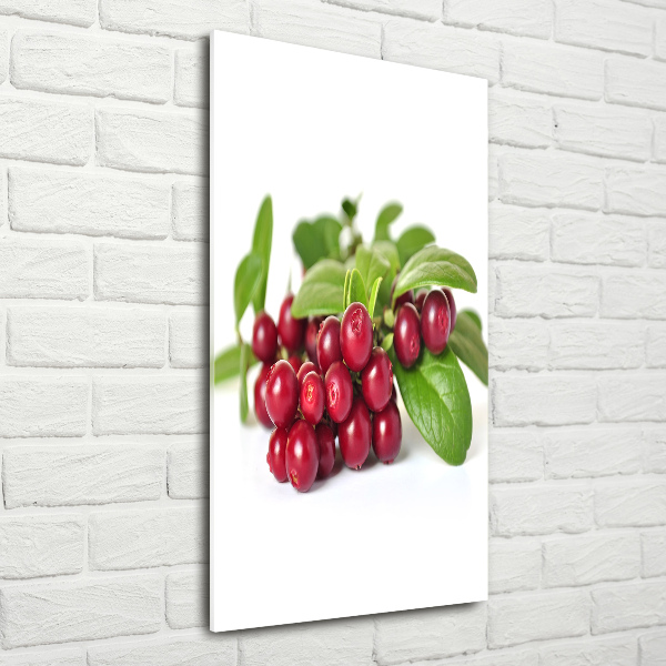 Print on a a glass Bilberry