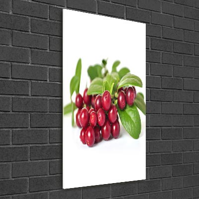 Print on a a glass Bilberry