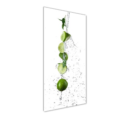 Photo printed on glass Lime