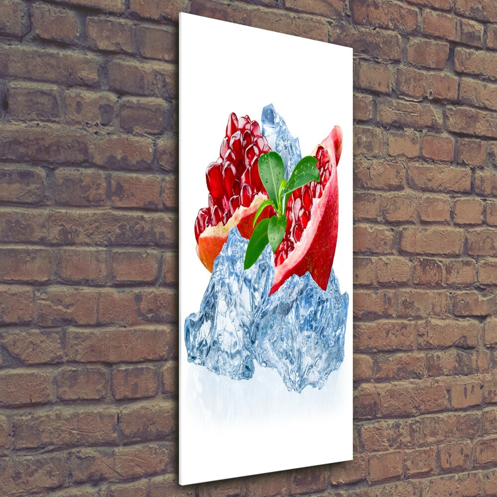 Printed glass wall art Grenade