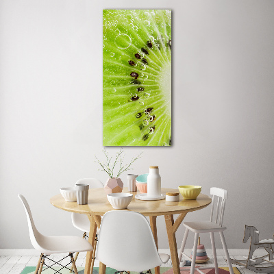 Photo printed on glass Kiwi