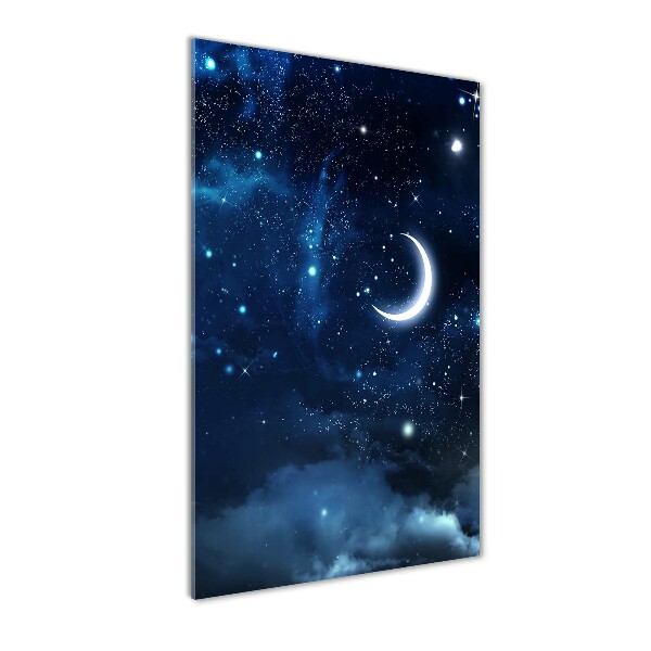 Photo printed on glass Starry sky