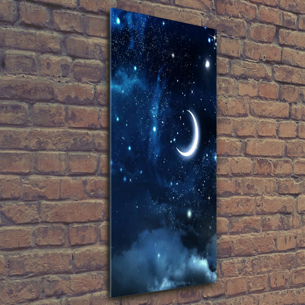 Photo printed on glass Starry sky