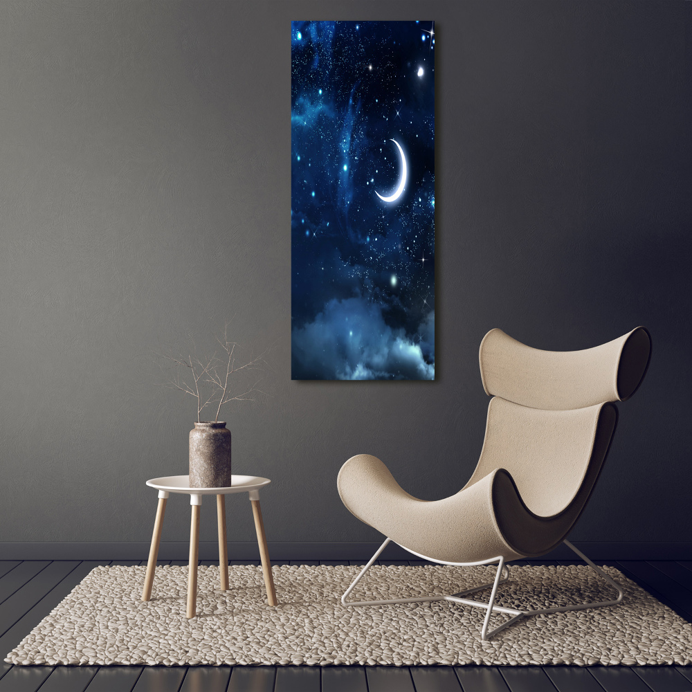 Photo printed on glass Starry sky