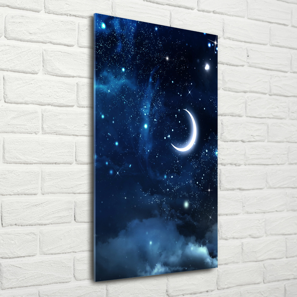 Photo printed on glass Starry sky