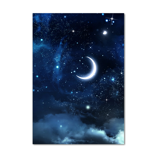 Photo printed on glass Starry sky