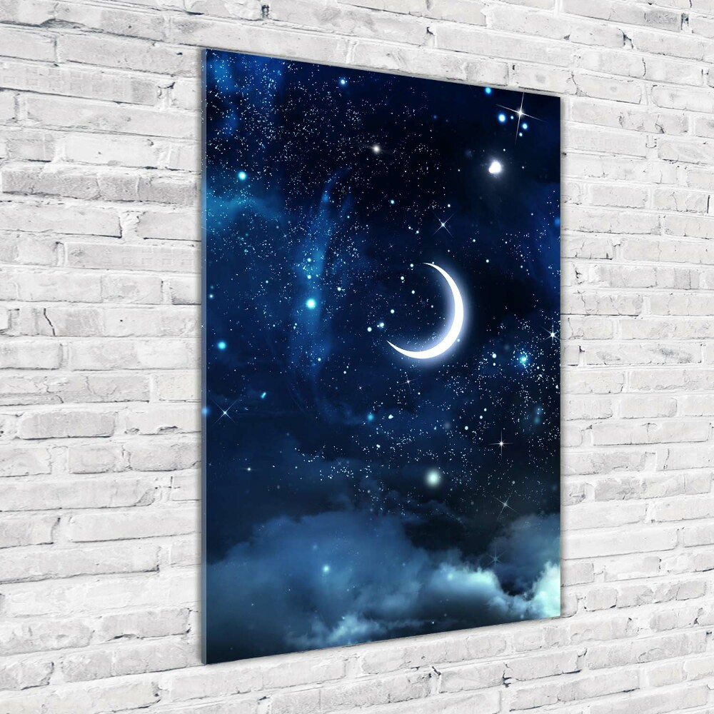 Photo printed on glass Starry sky