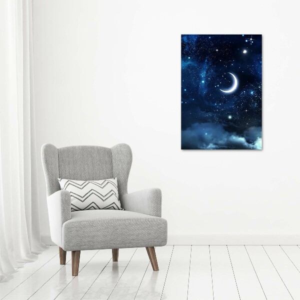 Photo printed on glass Starry sky