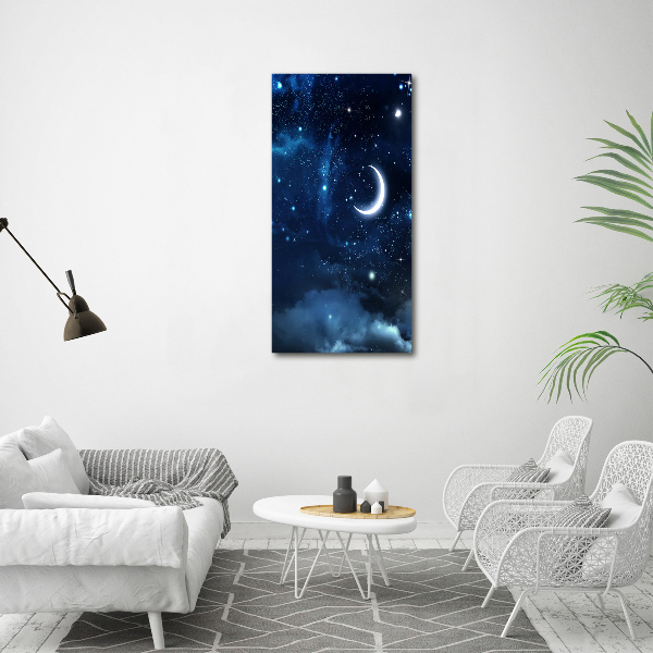 Photo printed on glass Starry sky