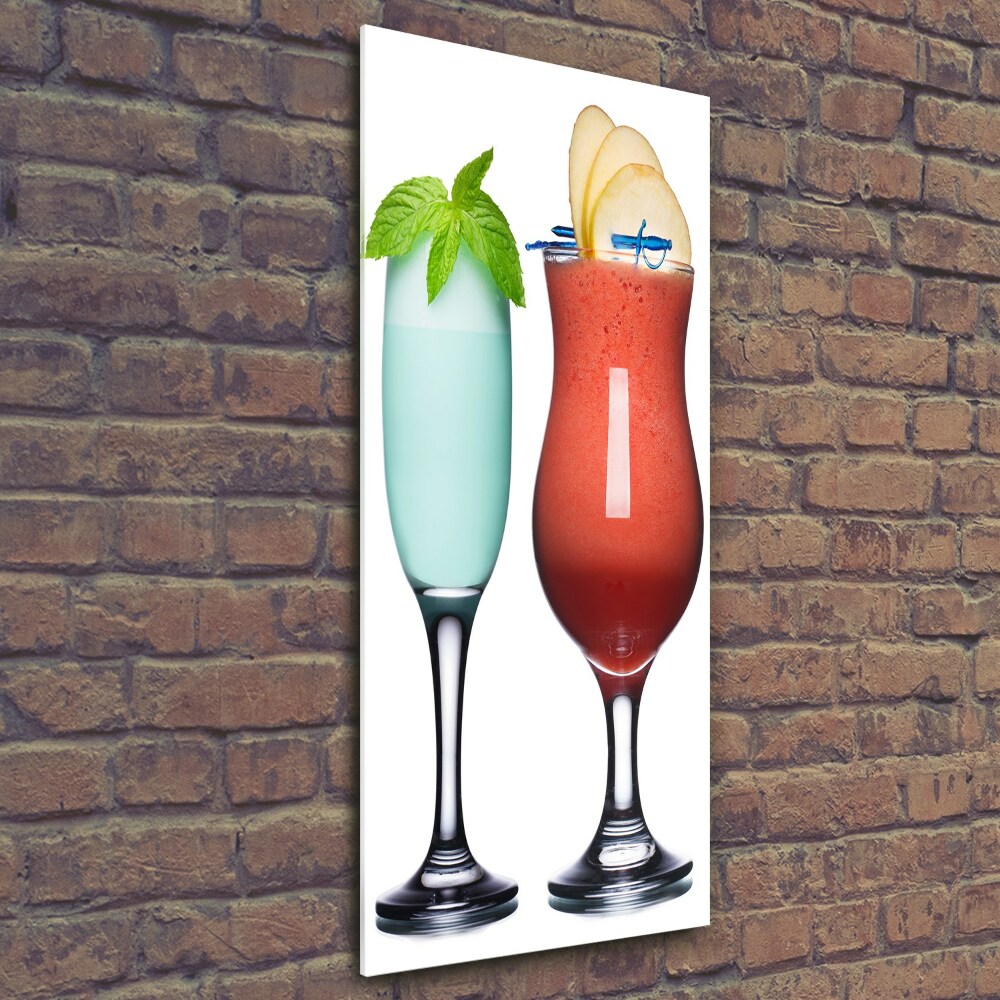 Photo printed on glass Colorful cocktails