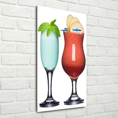 Photo printed on glass Colorful cocktails