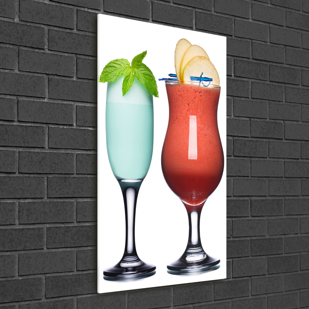 Photo printed on glass Colorful cocktails