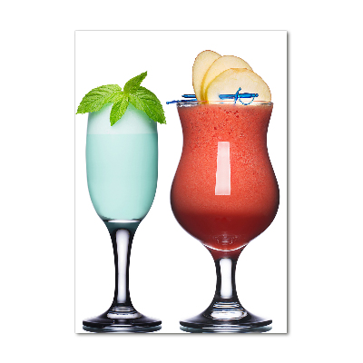 Photo printed on glass Colorful cocktails