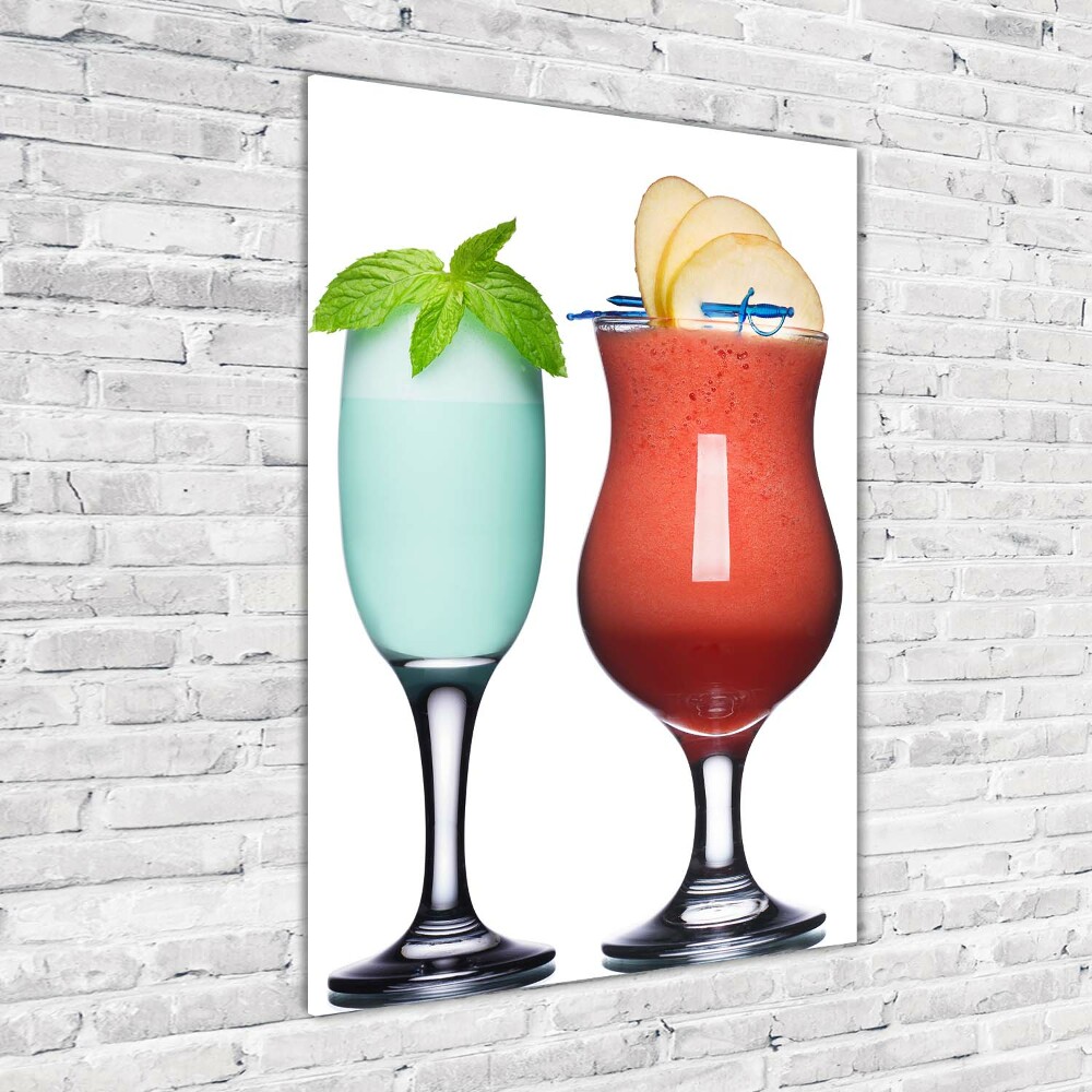 Photo printed on glass Colorful cocktails